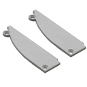 Caps for Aluminum Profile Plaster/Pladur 18.5X15.5