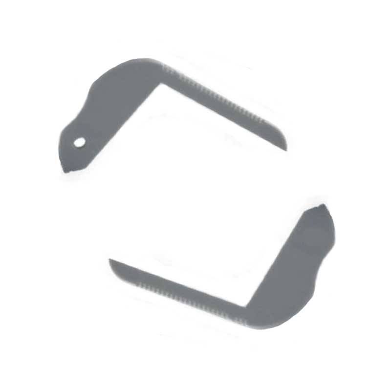 Copertura laterale per profilo in alluminio 80x50mm per gradini (1pc)