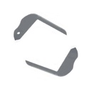 Copertura laterale per profilo in alluminio 80x50mm per gradini (1pc)