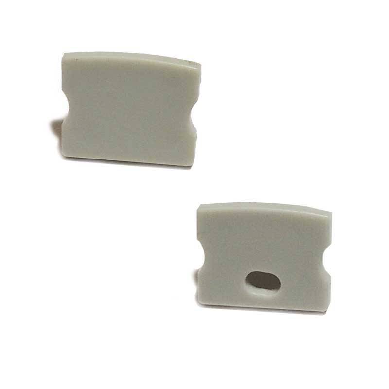 Side Covers Surface Profile 17x15mm (1pc)