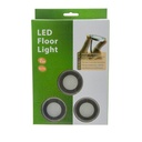 Κιτ 6 χωνευτοί προβολείς LED Ø58x9mm 0,5W 12V-DC IP67