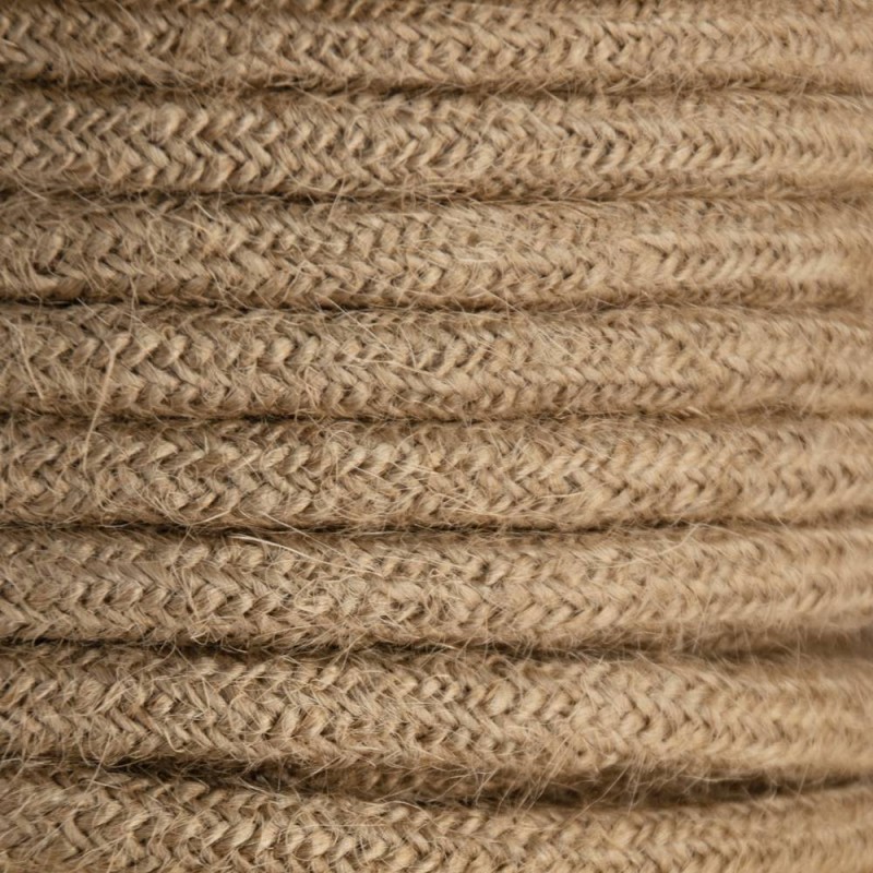 Elektrisch snoer van gekleurd textiel in Scandinavische stijl 2x0,75