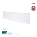 Plošča LED vgradna Backlight 120x30cm 36W - 135lm/W - UGR22 - Gonilnik Philips - IP40