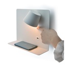 Liseuse murale avec port USB "BASKOP" - 6W - Lumière droite