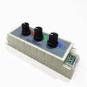 Manuálny RGB vodič na zmenu farby 12/24V s jedným potenciom metrom na kanál