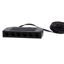 IZPLATĪTĀJS MINI AMP AR 6 KIEVIENĒM 6-24V-DC (MAX. 3A)