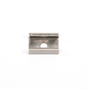 Metal clamp for fastening of 8X12 profiles