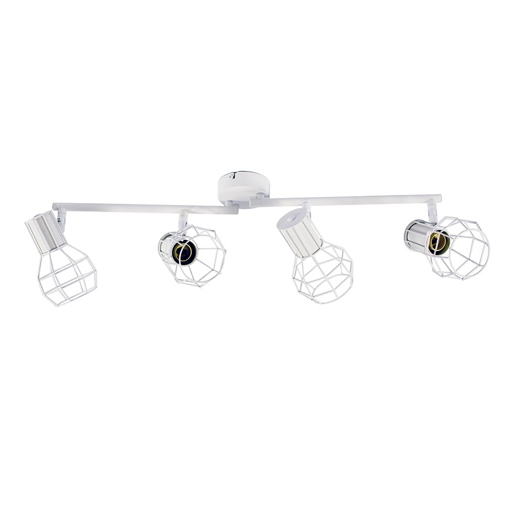Cage ceiling lamp orientable "AZOR-4" E14