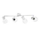 Cage ceiling lamp orientable "AZOR-4" E14