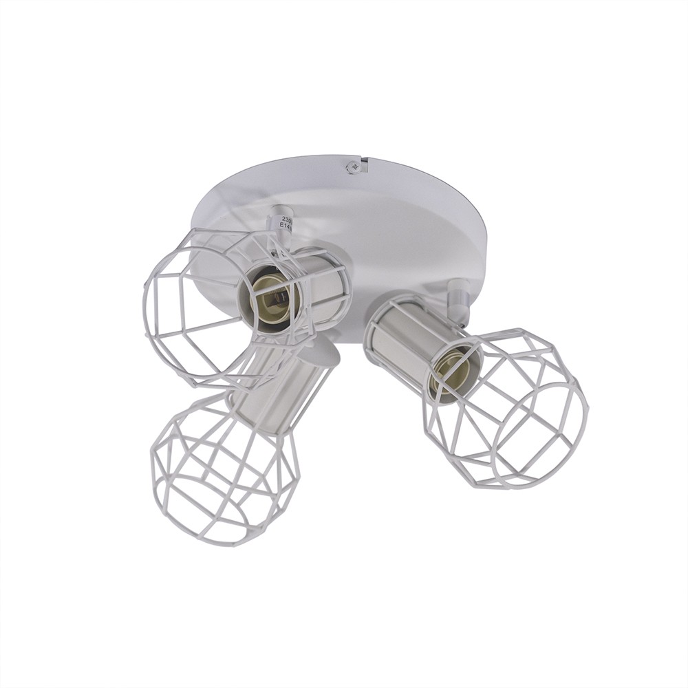 Adjustable ceiling lamp cage "AZOR-3" E14