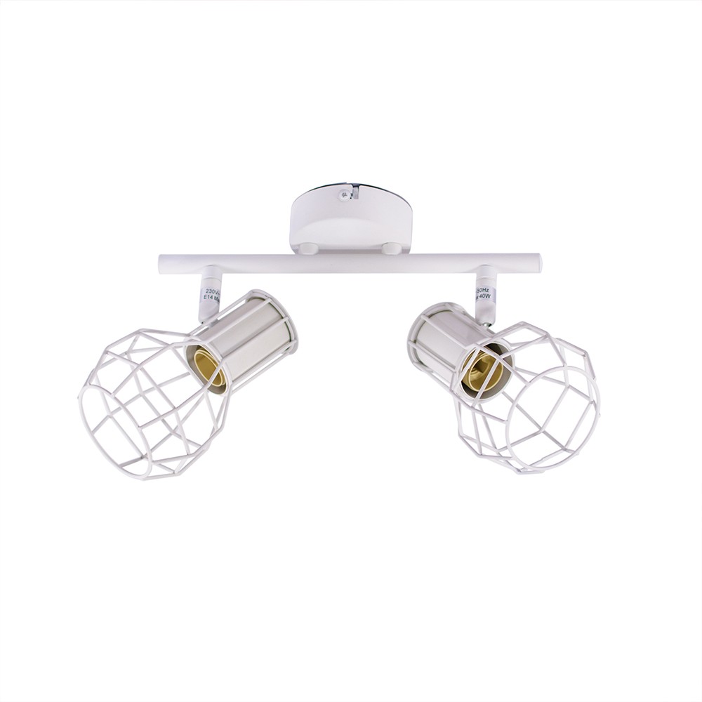 Cage ceiling lamp "AZOR-2" E14