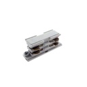 Straight 180º rigid connection for recessed three-phase track