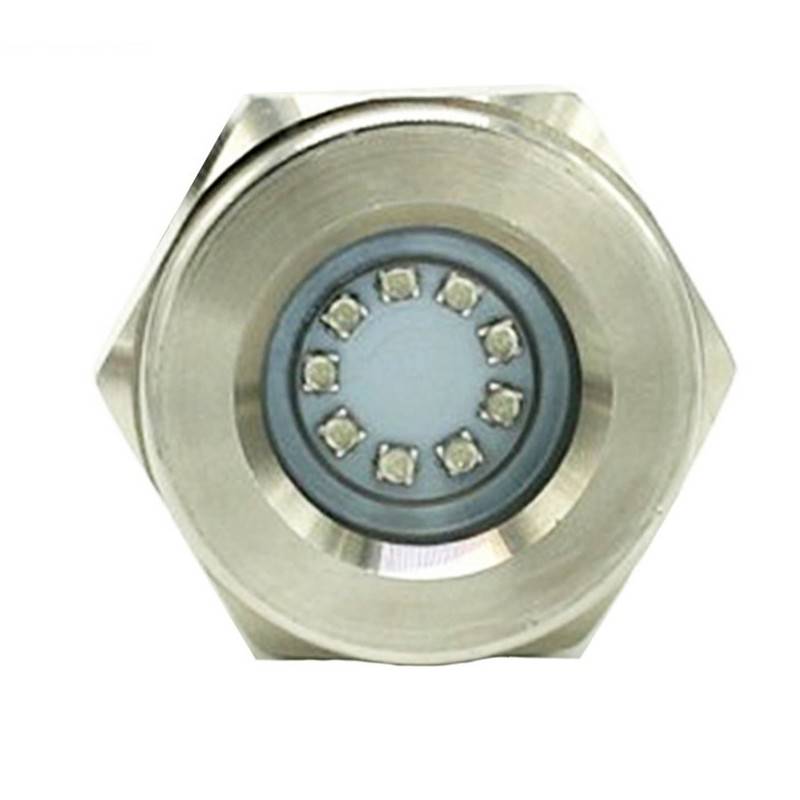 Foco LED sumergible para embarcaciones 12-24V - 27W - Blanco frío - Empotrable en tapón de drenaje