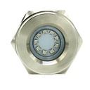 Submersible LED spotlight for boats 12-24V - 27W - Cool white - Recessed in drainage plug