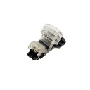 Snelle T-stekker voor 2 draden parallel - max. 36V - 9A