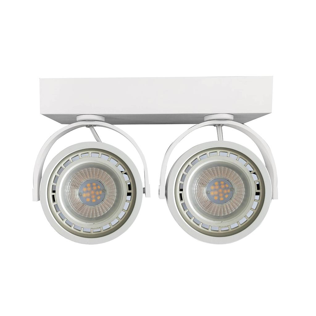 Double surface spotlight "IRIS" - 2 x AR111 GU10