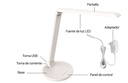 LED Desk Lamp with USB - Dimmable - CCT - 4W