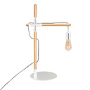 Natural wood table lamp "NATURAL WOOD".