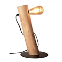 Wooden table lamp E27