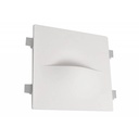 Innfelte vegglamper i gips "ZIRCON" - Trimless / integrasjon - G9