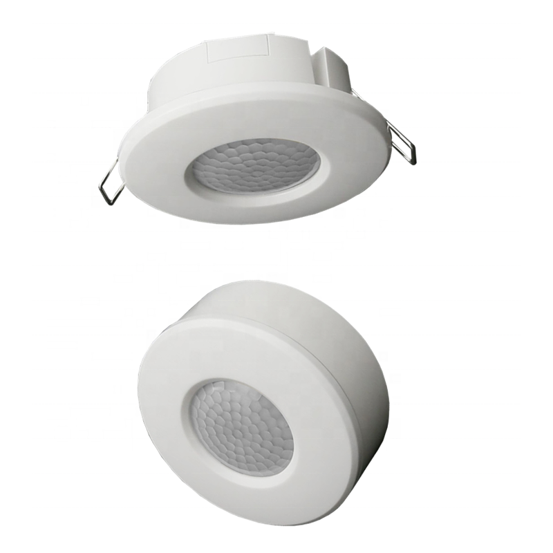 Sensor de movimiento infrarrojo PIR - 360° - Superficie y empotrable