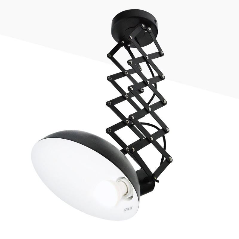 Extendable vintage ceiling lamp - E27