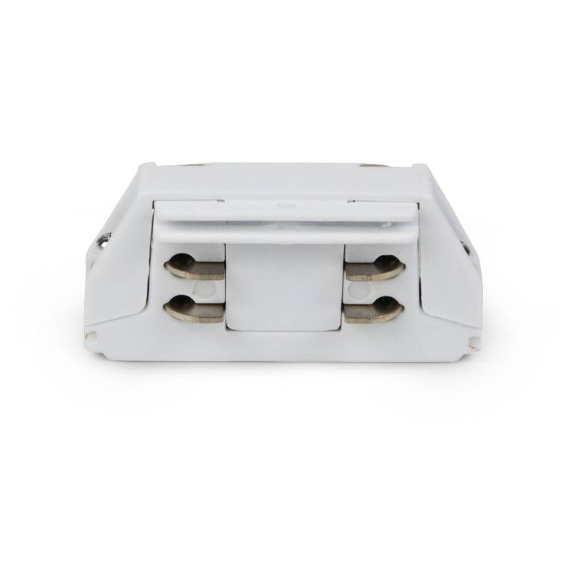 Straight rigid joint for three-phase rail
