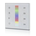 RGB touch dimmer for 4-zone LED lighting - SUNRICHER - DALI