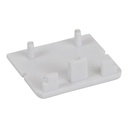 End cap for three-phase rail