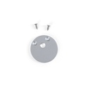 End cap for aluminium profile - SKU BPERFALP142 - Grey colour