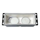 Baliza LED empotrable en pared FUMAGALLI LETI 300 VP 6W