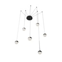 Pendant lamp LED design "ÓRBITA" 6x8W (36W)