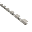 Εύκαμπτο προφίλ αλουμινίου 10x10mm για μανίκι νέον ή σιλικόνης - 2 μέτρα