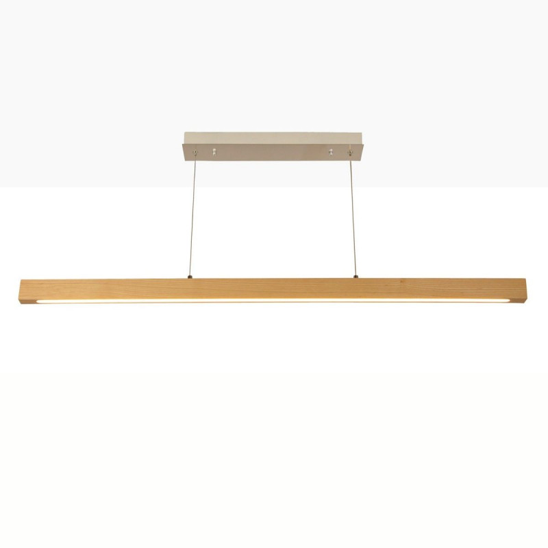 Wooden pendant lamp "COAK" 24W Dimmable