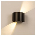 Aplique de parede "LAT" 6W com ângulo de luz regulável