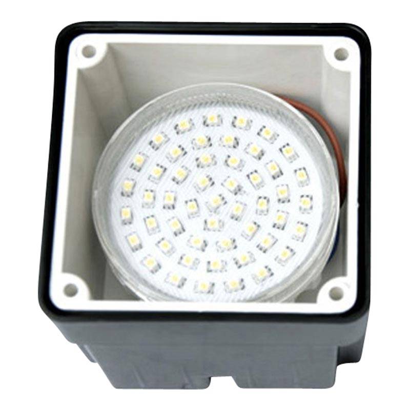 Baliza empotrable LED FUMAGALLI "LETI 100 ROUND-ST" GX53 - 3W - IP66