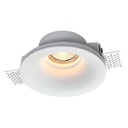 Aro zabudovatelné kulaté downlight z omítky GU10 bezrámové
