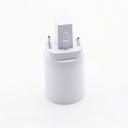 Adaptador para bombillas - De G24 a E27