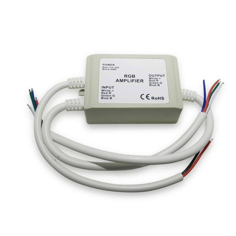 Signal Verstärker Repeater RGB 12-24V DC IP67 4A