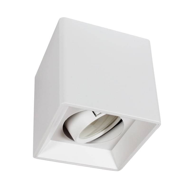 Adjustable polycarbonate ceiling light - GU10