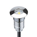 Σετ 6 φωτιστικών σκάλας 0,3W 12V-DC Ø24X38.5mm