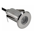 LED φως ενσωματωμένο στο έδαφος - 1,5W - 12/24V DC - IP67 - Ζεστό Λευκό