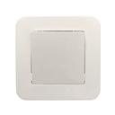 Simple recessed single-circuit switch mechanism