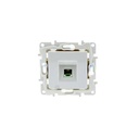 RJ11 inbouw telefooncontactdoos met decoratief frame