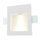 Wpuszczana w tynk lampa ścienna "MUR" - 1W - Bez wykończenia / Integracja