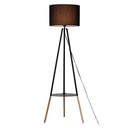 Floor lamp with built-in table and tripod "Mandi".