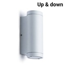 Wall light UP AND DOWN "LIDIA" 2xGU10 IP44