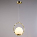 Candeeiro pendente bola de cristal "KATE" - E27