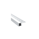 LED strip profile integration / trimless - One fin - 14x35mm - With diffuser - 2 meters