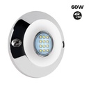 LED světlo ponořitelné pro plavidla 12-24V - 60W - Studená bílá - Vestavěné ve vypouštěcím zátce